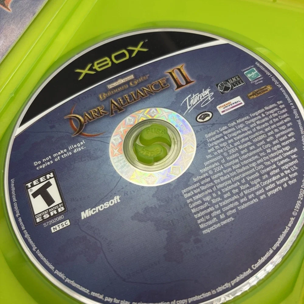 Microsoft Baldur's Gate: Dark Alliance II Xbox Action RPG T